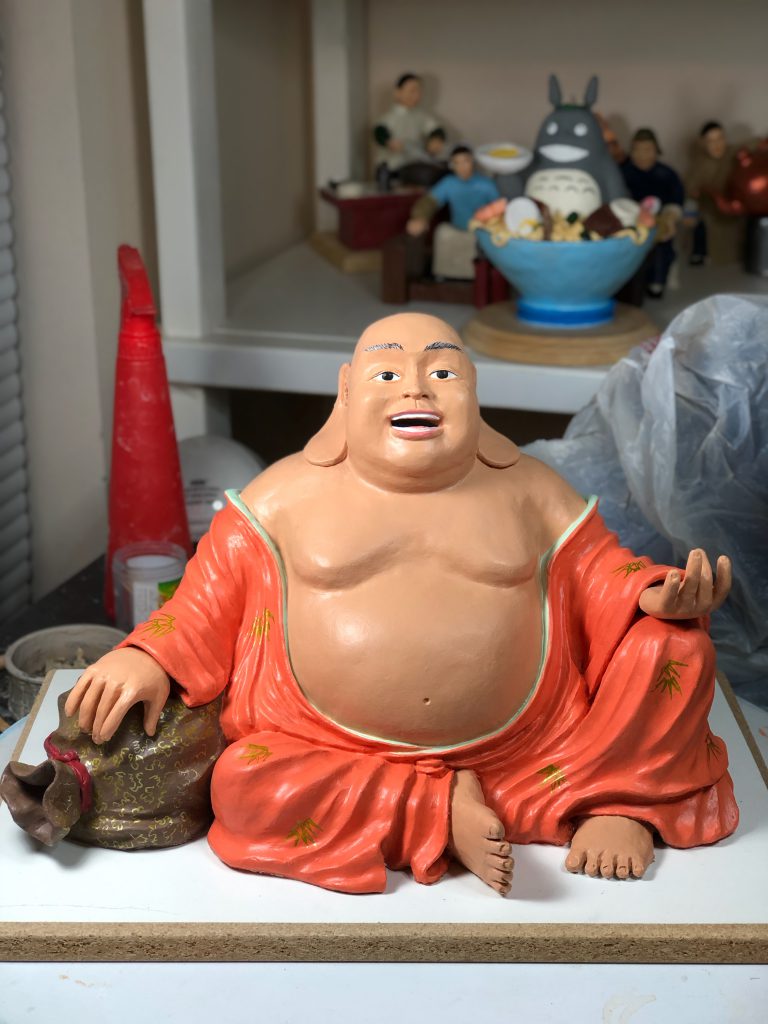 彩绘弥勒佛